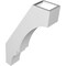 Ekena Millwork 3 1/2-in. W x 12-in. D x 20-in. H Balboa Architectural Grade PVC Knee Brace BRCP035X12X20BOA - alternate 3